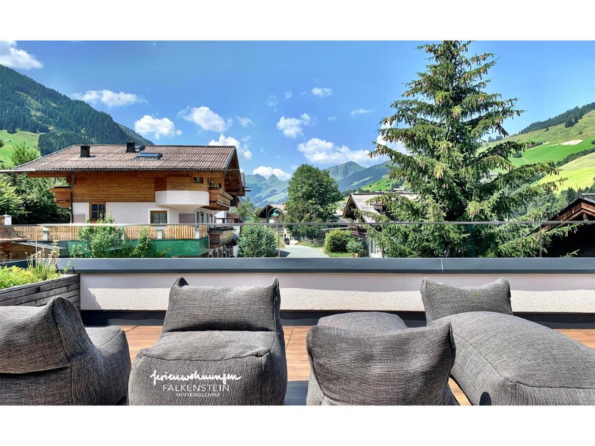 Ferienwohnungen Falkenstein Hinterglemm Saalbach-Hinterglemm Exterior foto
